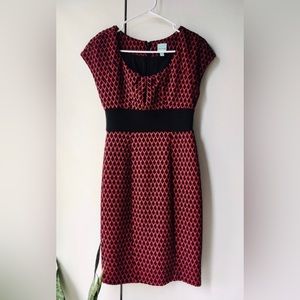 High waist bodycon cocktail dress